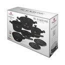 Berlinger Haus Küchenbedarf Haus 10-teiliges Kochgeschirr-Set Black Rose Collection