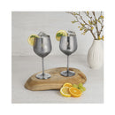 Berlinger Haus Küchenbedarf Haus Edelstahl Weingläser 2 Stück Eternal Collection