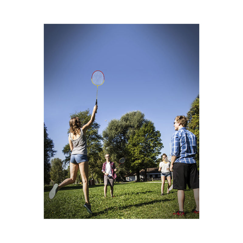 Schildkröt Leisure Outdoor Badminton-Set 4 racket 2 balls in a carrying bag