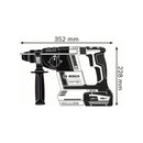 Bosch Professional Cordless Bohrhammer GBH 18V-26 Cordless Bohrhammer with SDS Plus