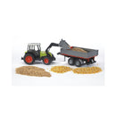 Bruder Spielfahrzeuge Claas Nectis 267 F mit Frontlader & Anhänger