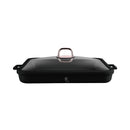 Berlinger Haus Küchenbarf Haus Grill Pan avec couvercle Black Rose Collection