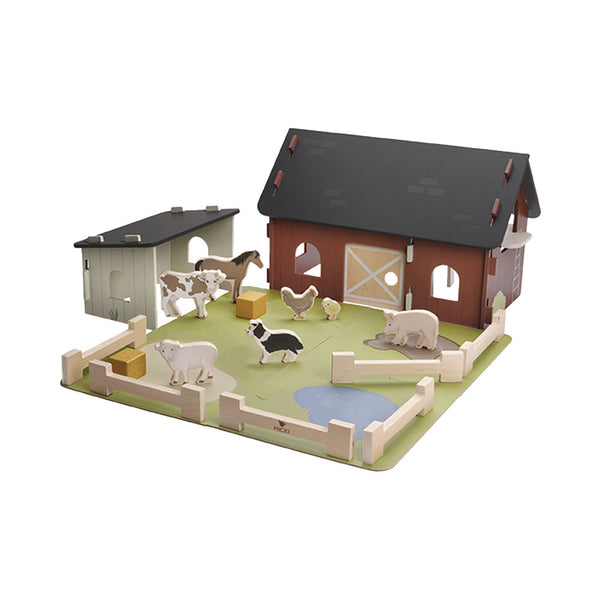 MICKI Kinder Bauernhof Spielset