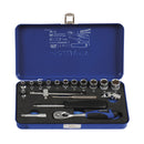 Projahn accessories workshop xi-on 1/4 "Socket wrench set 18Tlg