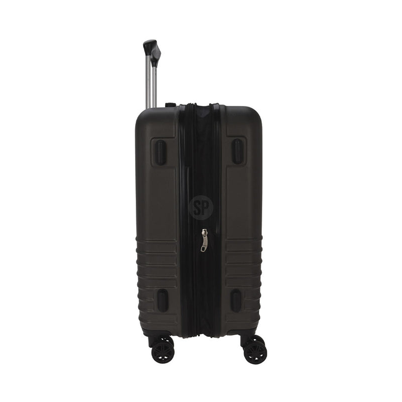 FS Star Freizeit Travel Suitcase Trolley 2er Set Grey Dark