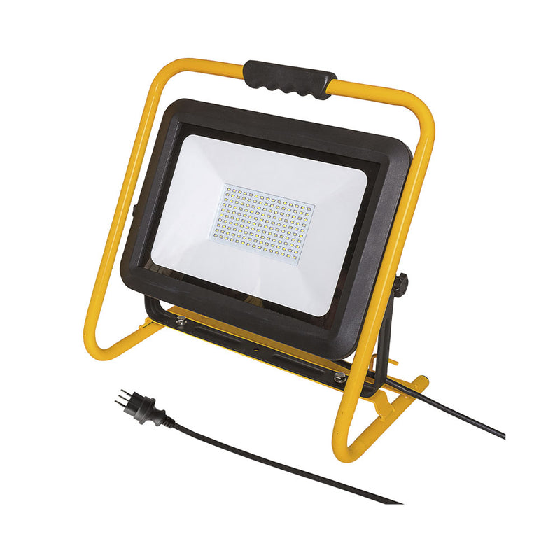 STEFFEN Scheinwerfer WORKLIGHT LED Strahler 100W mit Traggriff 5m Kabel