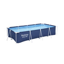 Bestway Freizeit Outdoor Steel Pro Frame Pool Set 400x211x81cm ink. Filterpumpe
