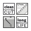 BOSCH Bosch Zubehör 5 Stichsägeblätter T 101 BIF