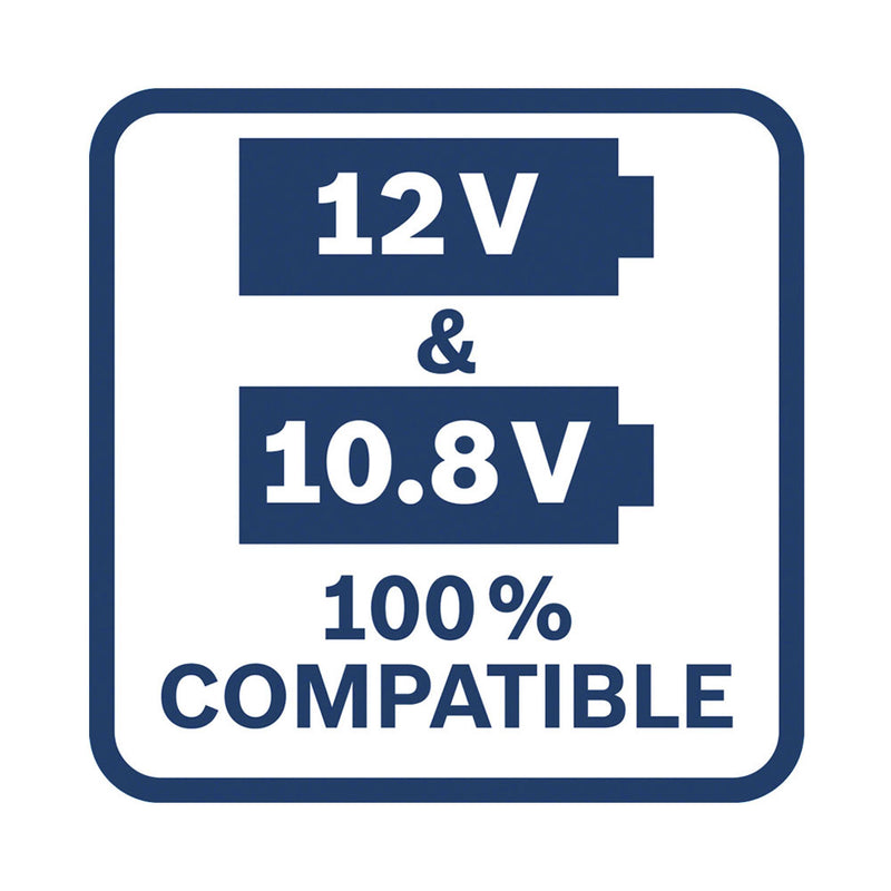 Bosch Professional Bohren & Schrauben 2 kit Tool 12V GSR 12V-15 + GWS 12V-76 + 2x2.0Ah + GAL 12V-40 L 0.615.990.N2U