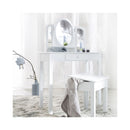 roba Kinderzimmer Schminktisch-Set mit Hocker