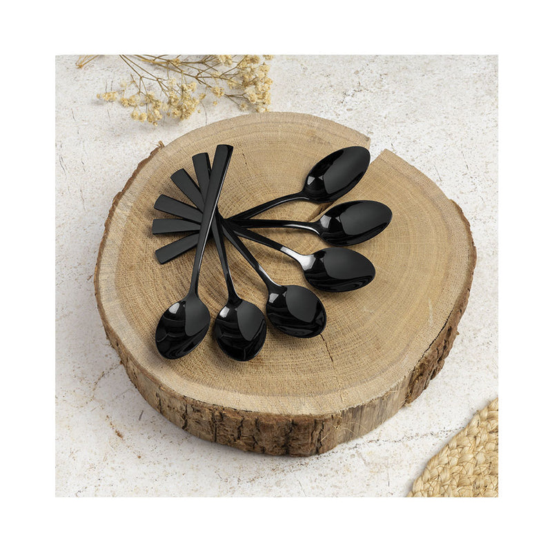 Berlinger Haus Küchenbedarf Haus 24-teiliges Besteck-Set BLACK