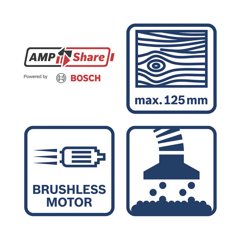 Bosch Baugeräte Akku-Stichsäge GST 18V-125 S 0.601.5B2.001