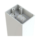 CONTINI Büromöbel LED Büro-Stehleuchte Morelux dimmbar silber