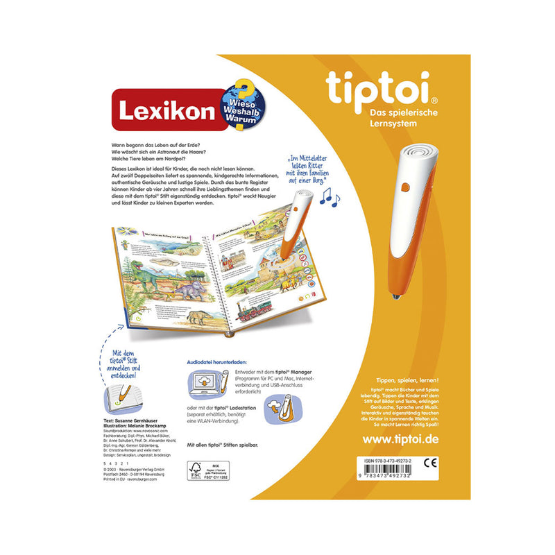 tiptoi Kinderbücher WWW Lexikon