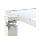 CONTINI Büromöbel LED Büro-Stehleuchte Morelux dimmbar silber