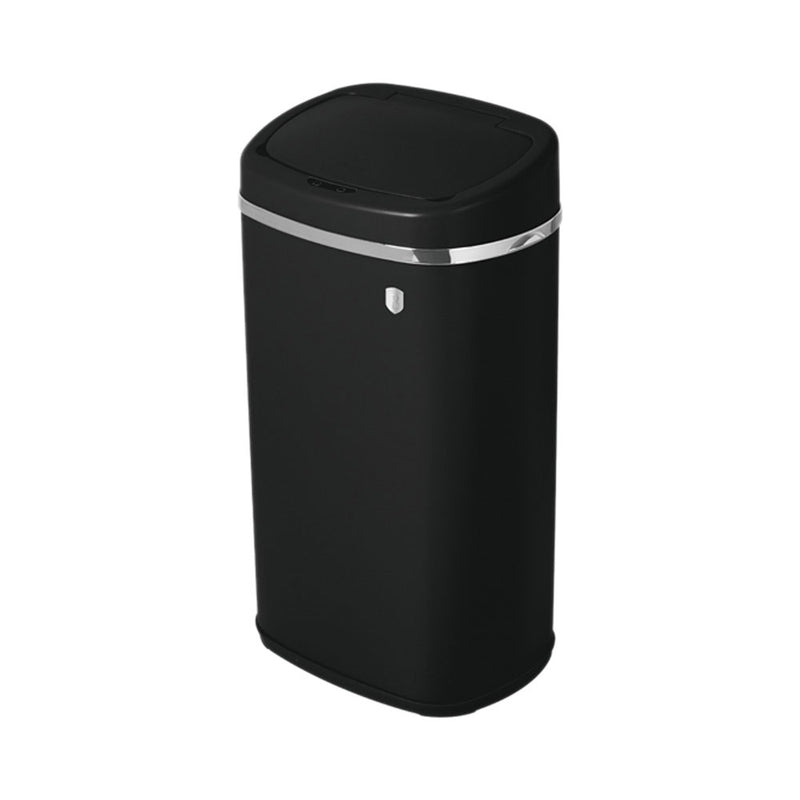 Berlinger Haus Küchenbarf House Waste Container avec capteur 58L Matte Black Collection