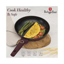 Berlinger Haus Bratpfannen Haus 3-teiliges Set Ø 20/24/28 cm matt bordeaux Leonardo Collection