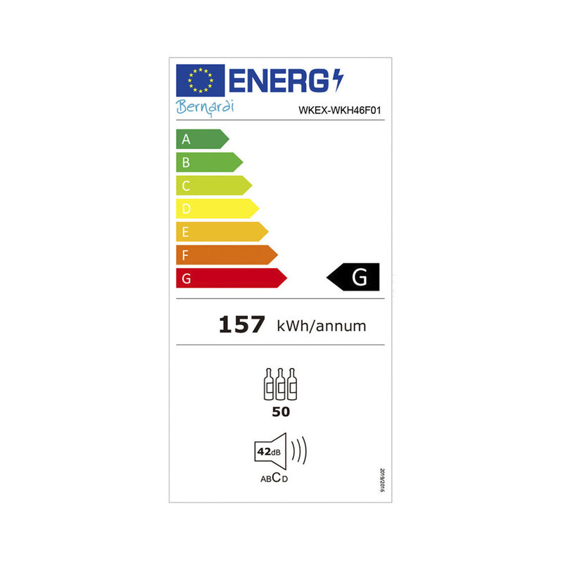 Kibernetics Wine Climate Armoires FSP 46 Fl Chrome Steel