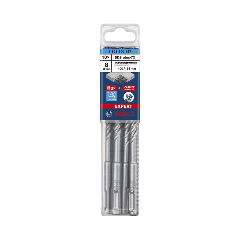 Bosch Bosch Zubehör SDS plus-7X 8x100x165mm 10St EXPERT