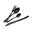 Berlinger Haus Küchenbedarf Haus 24-teiliges Besteck-Set BLACK