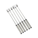 Berger & Lanz Käse-Fondueset Akazienholz 6teilig