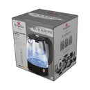 Berlinger Haus Wasserkocher Haus Glas 1.7L  Black Rose Collection