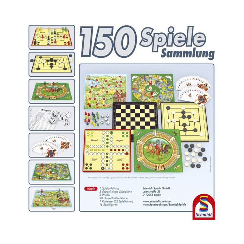 Schmidt Spiele & Puzzles 49141 Spielesammlung 150 Spiele