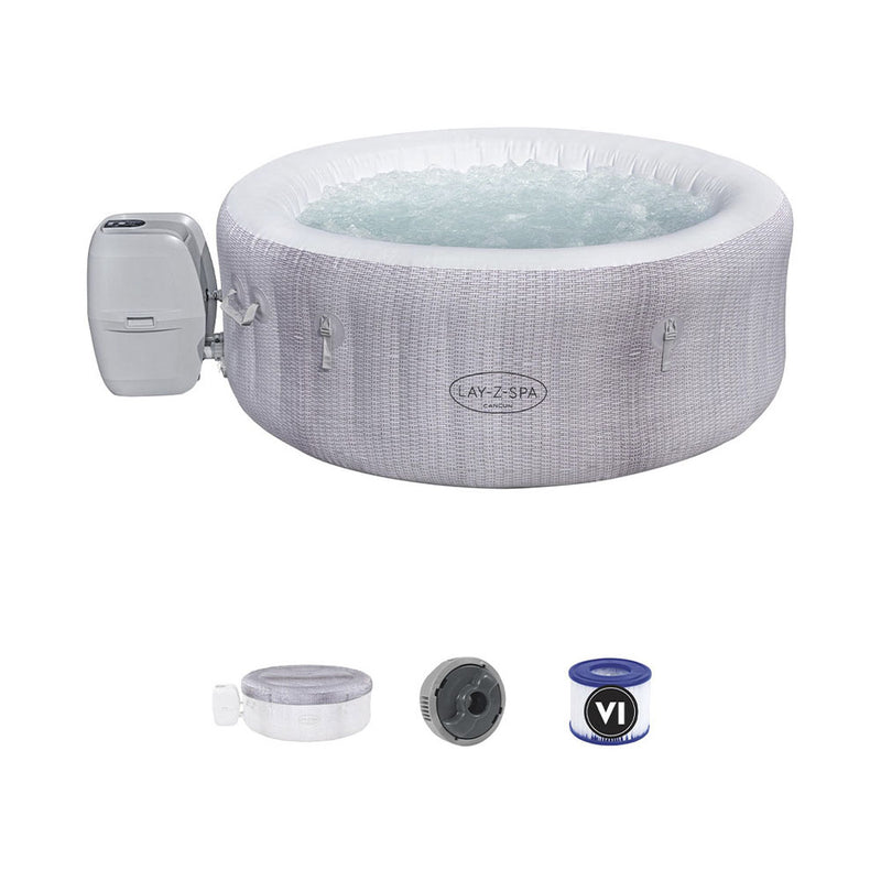 Bestway Freizeit Outdoor LAY-Z-SPA Whirlpool Cancun AirJet