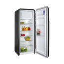 Kibernetik Kühlschrank KSG260 Retro schwarz