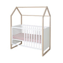 Roba per bambini letto per bambini con funzione laterale 60x120 cm cabane