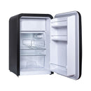 Kibernetik Kühlschrank KSG92 Retro schwarz