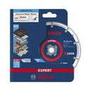 Bosch Professional Accessories construction machine Diamond separator X-Lock Metal Wheel 125x22.23mm