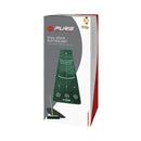 Pure2improve loisir de putting extérieur avec balai 70x335cm