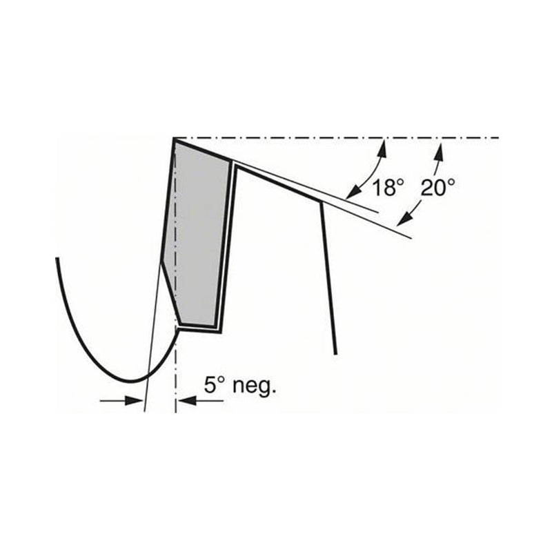 Bosch Professional Zubehör Baumaschine Kreissägeblatt Optiline Wood, 216x30x2.8mm, 48