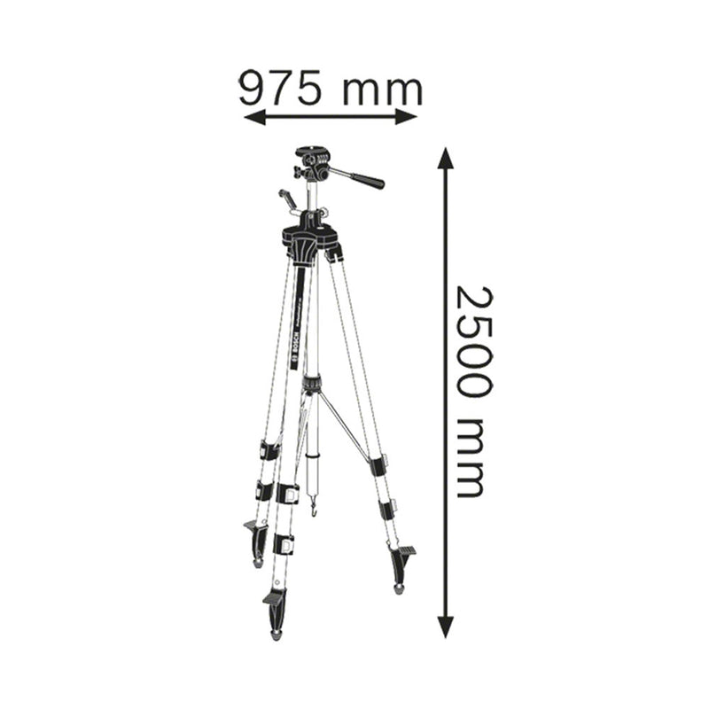 Bosch Professional Zubehör Baubedarf BT 250 Baustativ