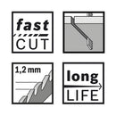 Bosch Bosch Zubehör 5 Stichsägeblätter T121AF