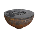 Mr.Grill Feuerschale Rusty mit Grillring 100cm und Zubehör