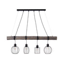 Brilliant Spots & Lampen Karlen PE4 Pendelleuchte 4-flammig