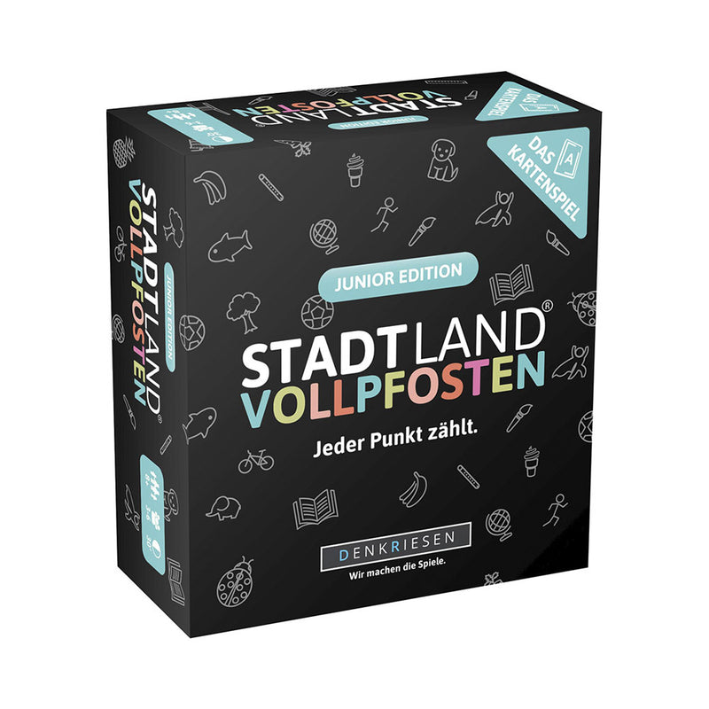 Denkriesen Spiele & Puzzles Stadt Land Vollpfosten Kartenspiel Junior