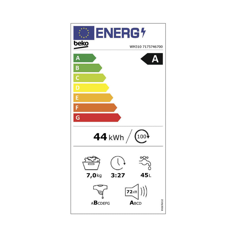 Beko Waschmaschine WM310, 7kg A