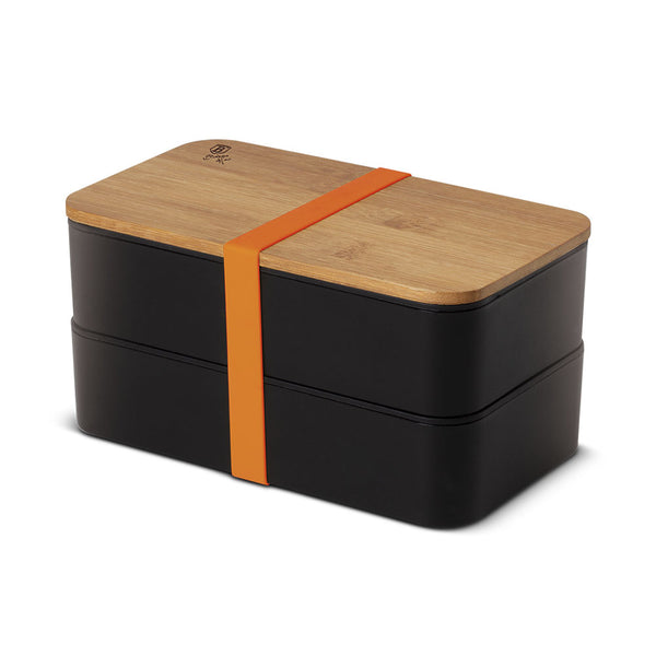 Berlinger Haus Küchenbedarf Haus 2-teilige Lunchbox mit Bambusdeckel