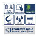 BOSCH Baugeräte Linienlaser GLL 20-22 G 0.601.065.601