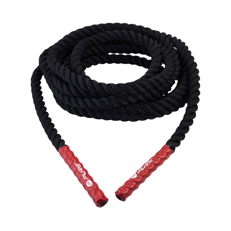 PURE2improve Freizeit Outdoor Trainingsseil Battle Rope 12m