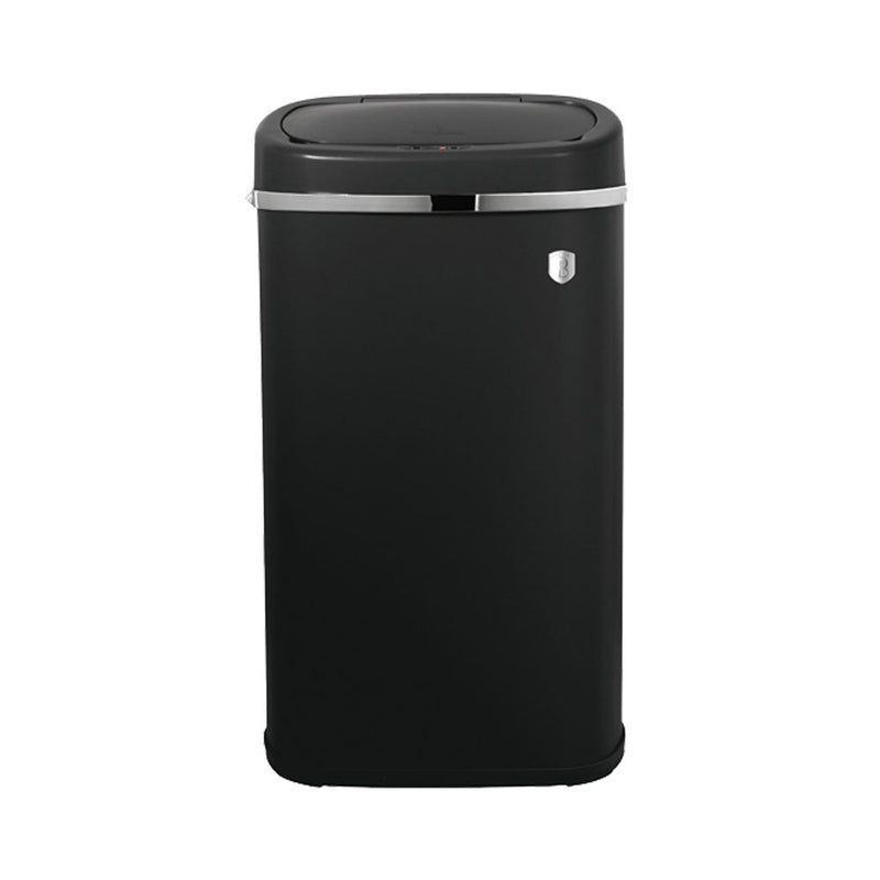 Berlinger Haus Küchenbarf House Waste Container avec capteur 58L Matte Black Collection