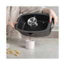 Berlinger Haus Küchenfarf Haus Bräter Ø 40cm avec couvercle et outgies Collection d'anthracite