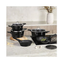 Berlinger Haus Küchenbedarf Haus 10-teiliges Kochgeschirr-Set Black Vantage Collection