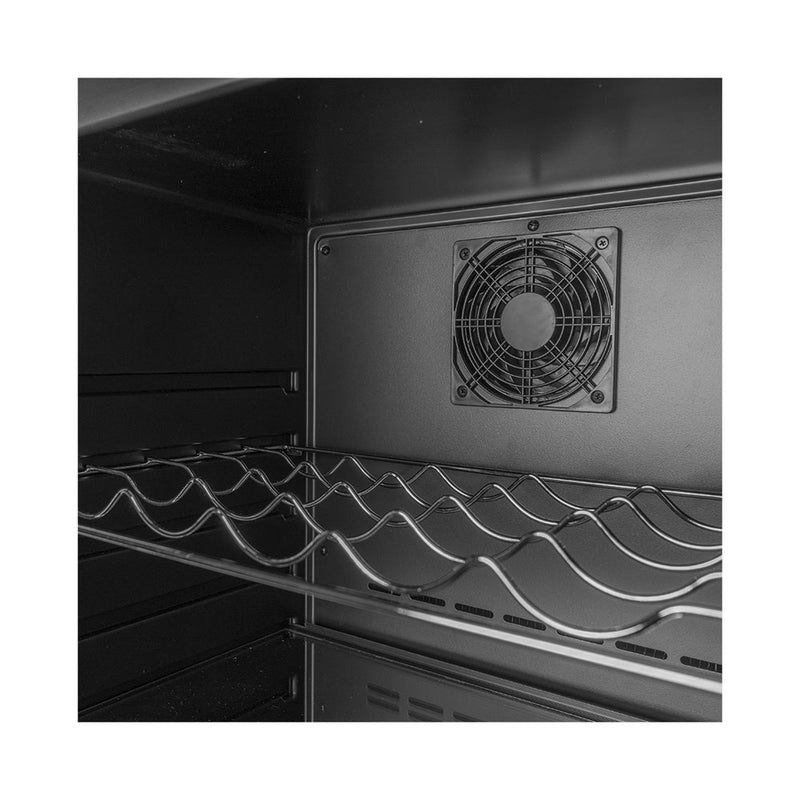 Kibernetik Getränkekühlschrank RKS256 Retro schwarz
