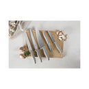Berlinger Haus Küchenbarf Haus 6-part knife set with bamboo cutting board Matt Chara Collection