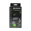 Schildkröt loisir boules de massage intérieur 2 set green-gris Ø 7cm soft + 9cm dur