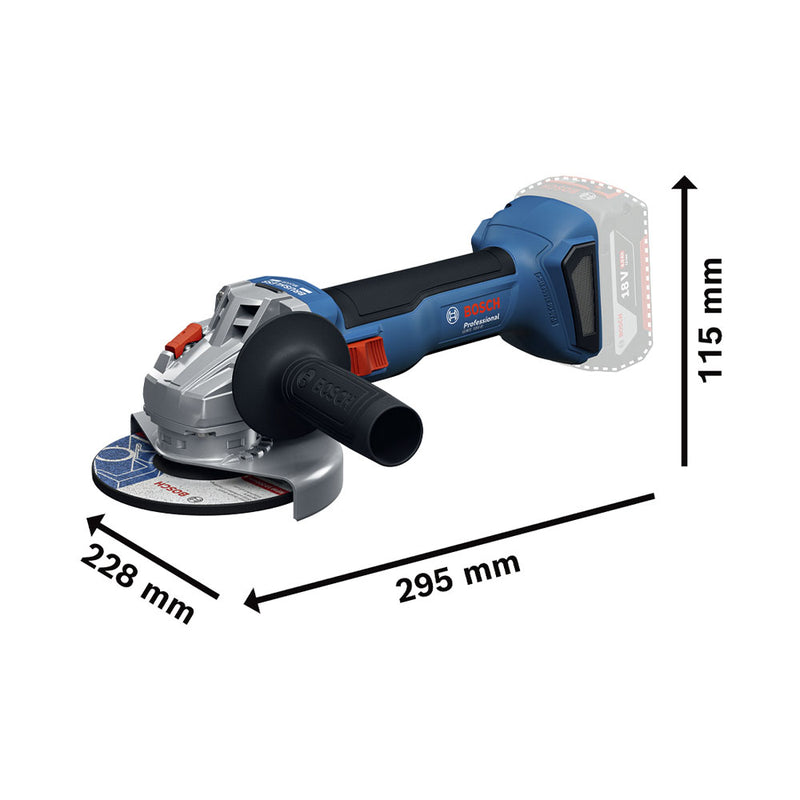 Bosch Professional Baugeräte 3 Tool kit 18V GSR+GWS+GBH+2xGBA 18V 4.0 Ah+GAL 18V-40 0.615.A50.094